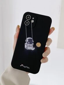 Funda para móvil con astronauta de dibujos animados - Multicolor - Ver 2