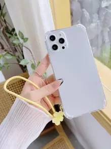 Funda de celular transparente con acollador - transparente - Ver 1
