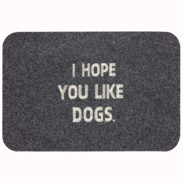 

Slogan Graphic Outdoor Rug, Dark grey