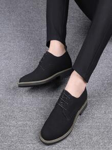 Men Lace-up Front Dress Shoes