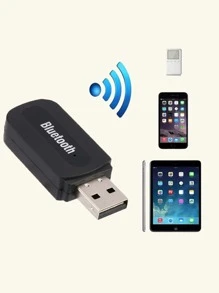 3.5毫米音頻接收器 - 黑色 - 查看 4