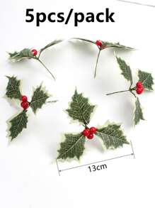 5pcs Artificial Leaf - Multicolor - View 5