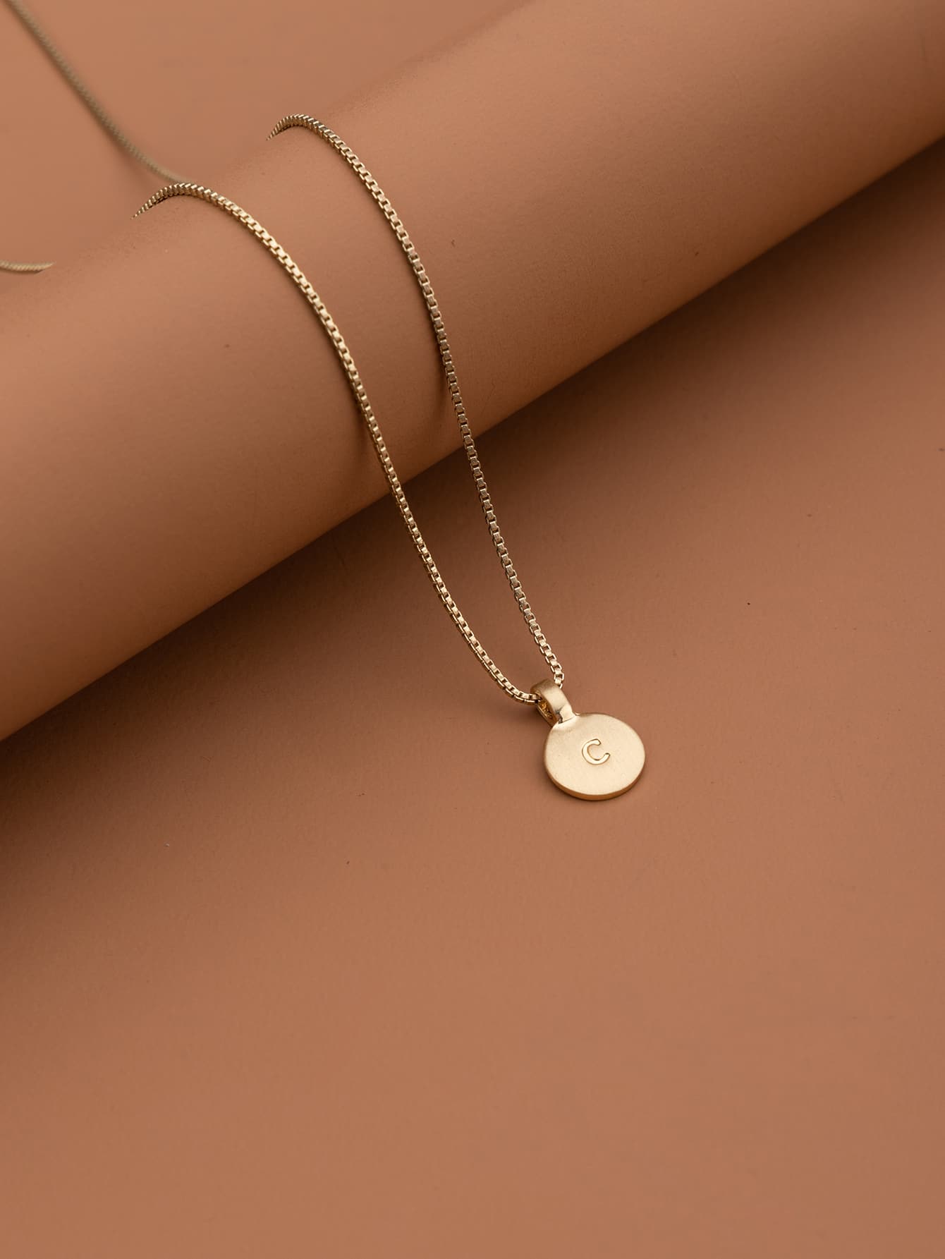 Vòng cổ mặt dây chuyền - Vàng - Xem 1