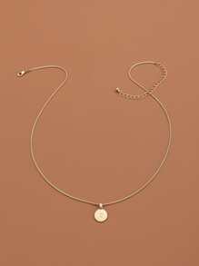 Vòng cổ mặt dây chuyền - Vàng - Xem 4