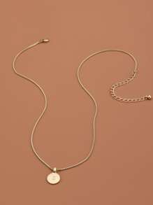 Vòng cổ mặt dây chuyền - Vàng - Xem 5