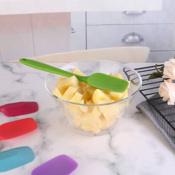 

1pc Random Color Silicone Spatula, Multicolor