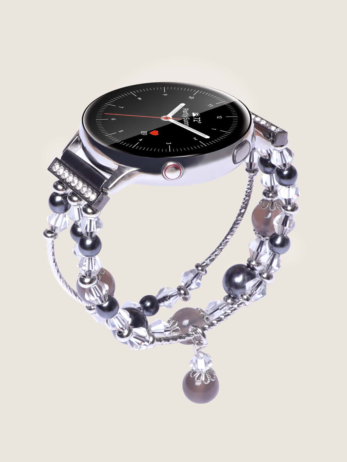 2串珠適用於三星星系錶帶 - 灰色 - 查看 1