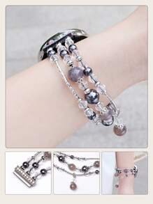 2串珠適用於三星星系錶帶 - 灰色 - 查看 3