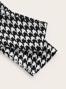 SHEIN Clasi Áo khoác  âu phục nữ - Đen và trắng - Xem 4