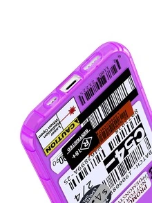 スマホケース ラベル パターン - マルチカラー - チェックする 3