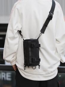 Học sinh trung học Đại học Sinh viên năm nhất Túi đeo vai đa năng Túi thường ngày cho nam Khóa kéo trang trí Túi xô phía trước, Túi xách Túi đi học để du lịch, đại học, ngoài trời, thể thao, đi làm Túi đeo chéo cho nam Túi đeo chéo cho nam Túi đeo vai Túi bên hông Đồ dùng học tập trở lại trường Túi đeo chéo mùa thu Túi cho nam Túi hình trụ Tiền cũ Halloween Giáng sinh - màu đen - Xem 2