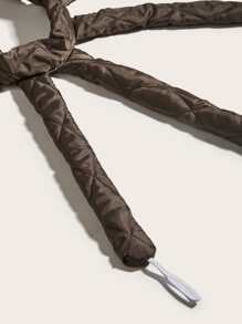 Rizador sin calor holgado de ajuste sencillo, rizador de ondas grandes de ocho garras para dormir y hacer rizos fáciles con herramientas de peluquería de color café por un imán de presión para niñas - Café integral - Ver 3