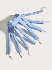 Rizador de pelo tipo pinza para ondas grandes y despeinadas sin calor, fácil de usar mientras duerme, herramienta de peluquería para peinado sencillo en color azul - Azul - Ver 1