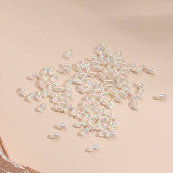 

100pcs DIY Bead Jewelry Accessory, Multicolor