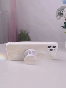 Marble Pattern Phone Case With Stand-Out Phone Grip Compatible With IPhone 11,IPhone 13,IPhone 14 Pro Max - Multicolor - View 2