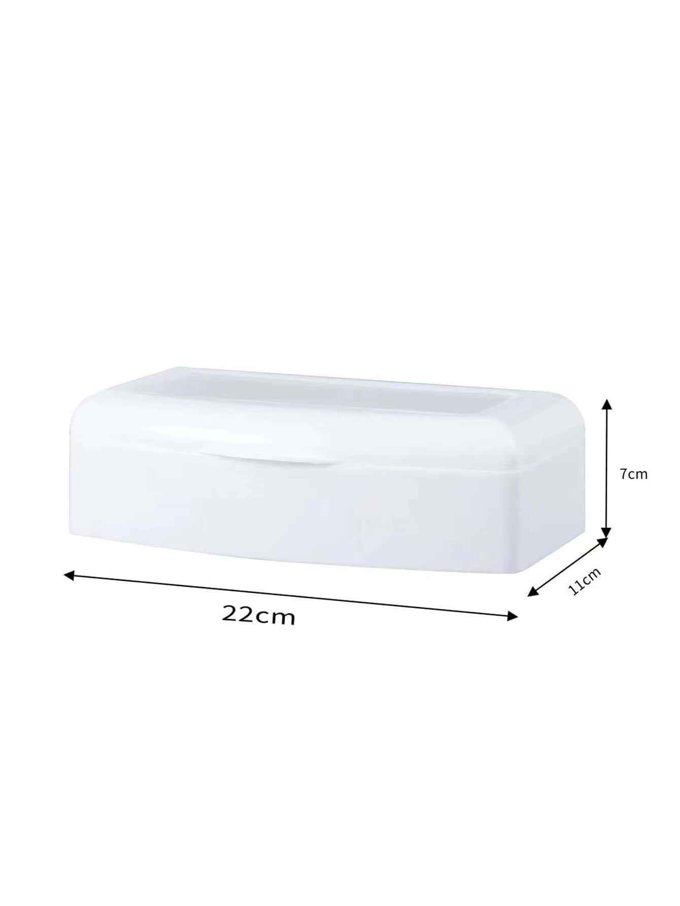 RANCAI 1 Pc Nail Tool Sterilizer Box, Plastic Sterilizing Tray, Plastic Clean Sterilizing Box Storage Organizer For Nail, Tweezers, Eyelash Extensions, Hair Salon, Spa & Cutter Manicure Equipment - White - View 4