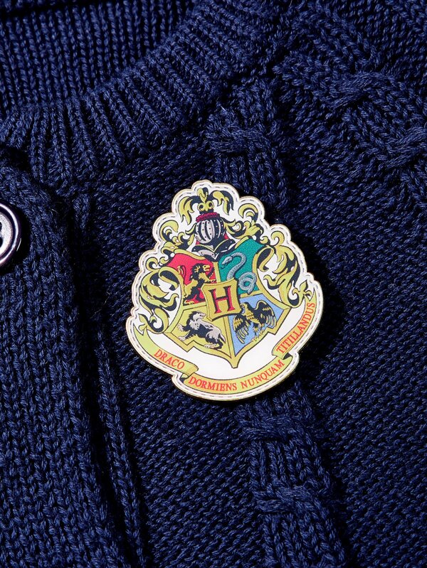 HARRY POTTER X SHEIN Animal Print Brooch SHEIN USA