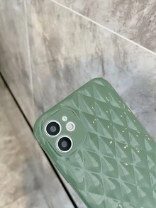 Vỏ điện thoại họa tiết kim cương - màu xanh lá - Xem 5