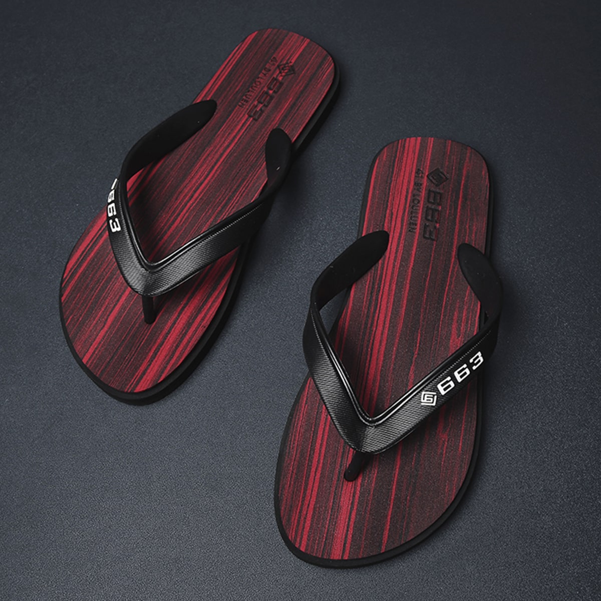 Вьетнамки с буквой для мужчины