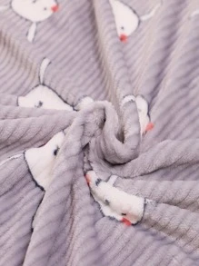 1 pieza Manta con estampado de dibujos animados al azar de mascota - Multicolor - Ver 4