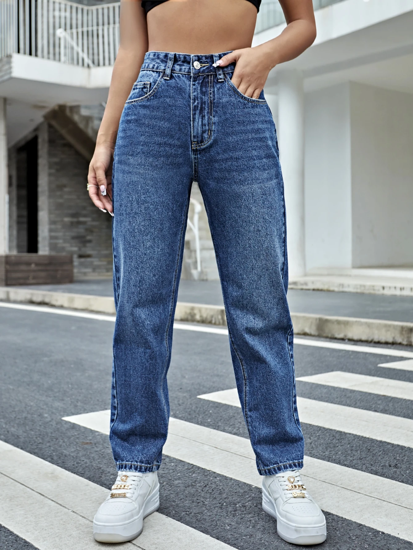 Hombre Estándar Vaqueros Denim Pierna Recta Pantalones Grande Alto Todo Talle Hombre Estándar Vaqueros Denim Pierna Recta Pantalones Grande Alto Todo Talle