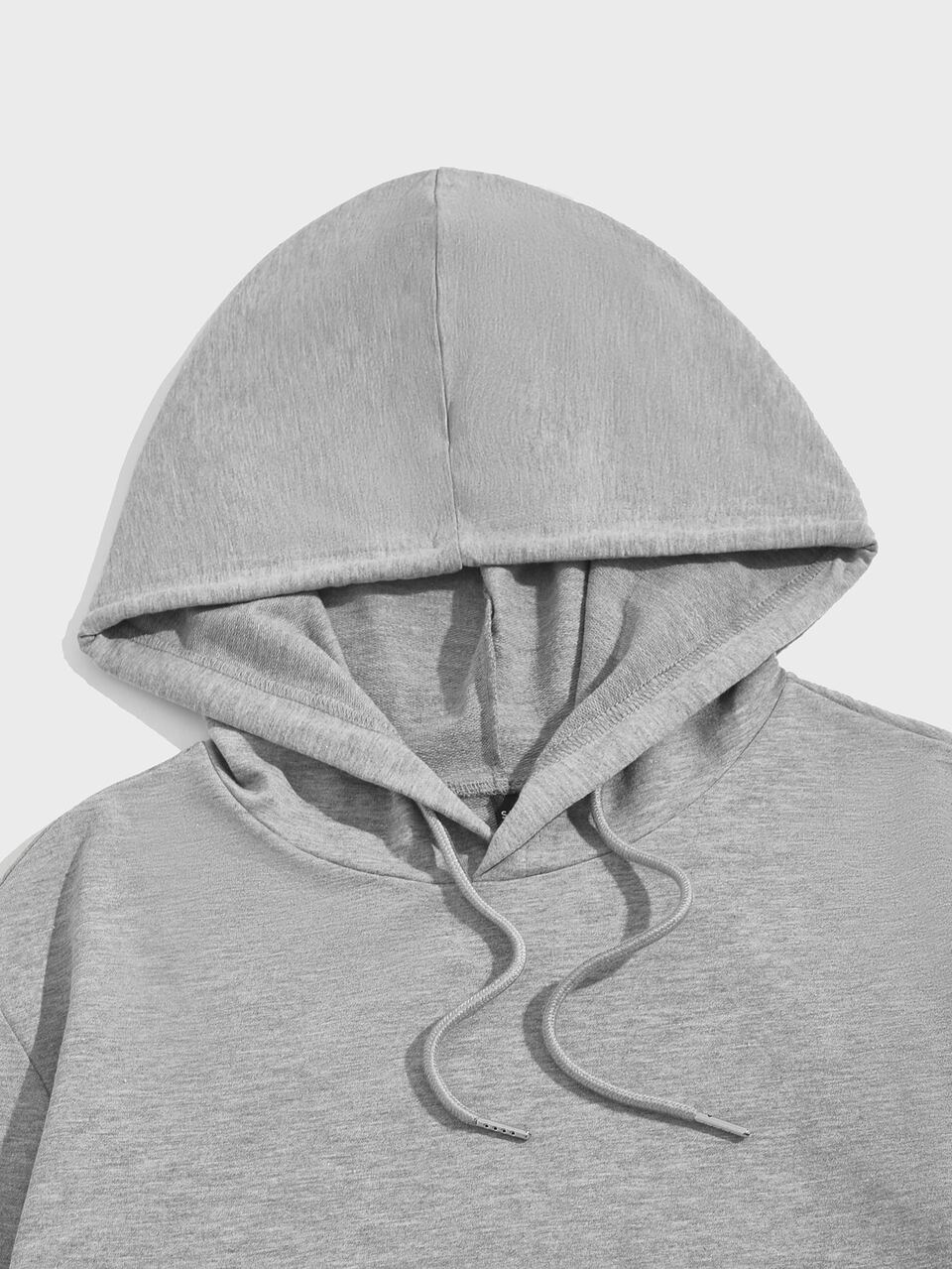 Men Slogan & Crane Print Hoodie