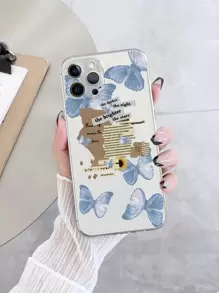 Butterfly Print Phone Case
