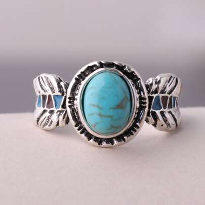 Turquoise Decor Ring