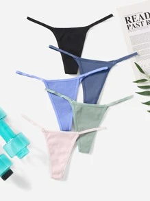 Gameset SHEIN Sport 5入組無縫運動內褲