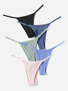 Gameset SHEIN Sport 5入組無縫運動內褲