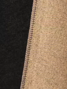 1pc Colorblock Casual Versatile Simple Women Shawl/Poncho - Multicolor - View 4