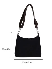 Túi đeo chéo Có thể điều chỉnh được - màu đen - Xem 3