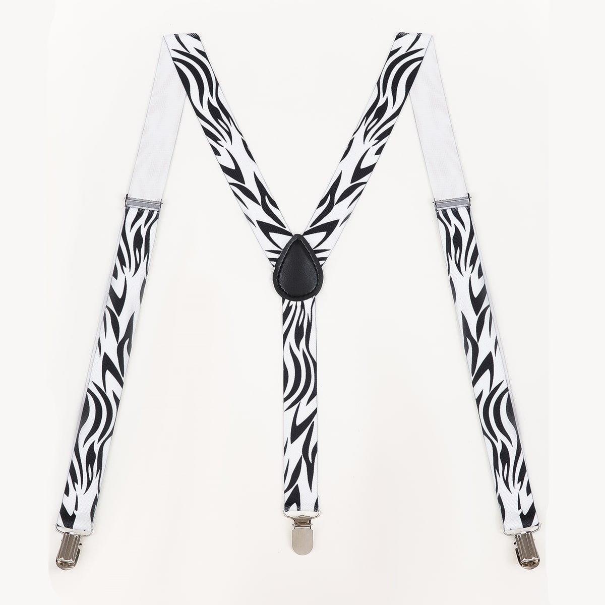 для мужчины подтяжки с графическим принтом