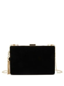 Cadou de Ziua Îndrăgostiților, Geantă la modă cu ciucuri cu sclipici pentru petrecere de seară și nuntă