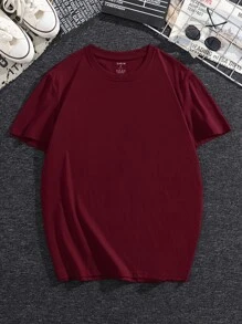 Männer T-Shirt mit rundem Kragen