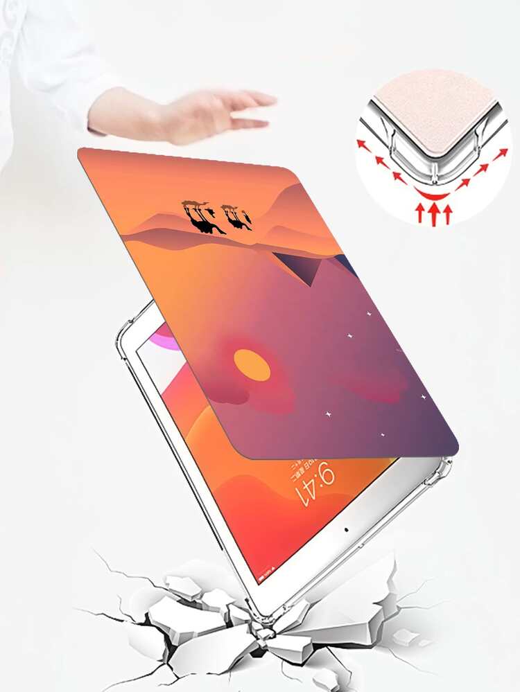 Funda compatible con iPad con estampado - Multicolor - Añade 8