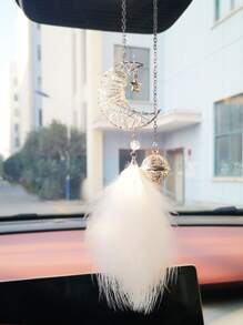 Moon Design Car Ornament