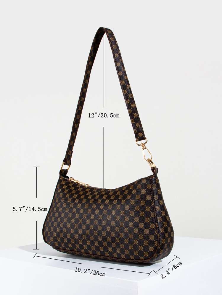 Axelremsväskor - Kaffebrun - Visa 4