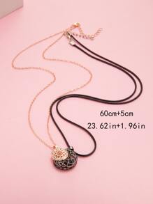 2 chiếc vòng cổ quyến rũ Mặt Trăng & Mặt Trời - Nhiều màu - Xem 3