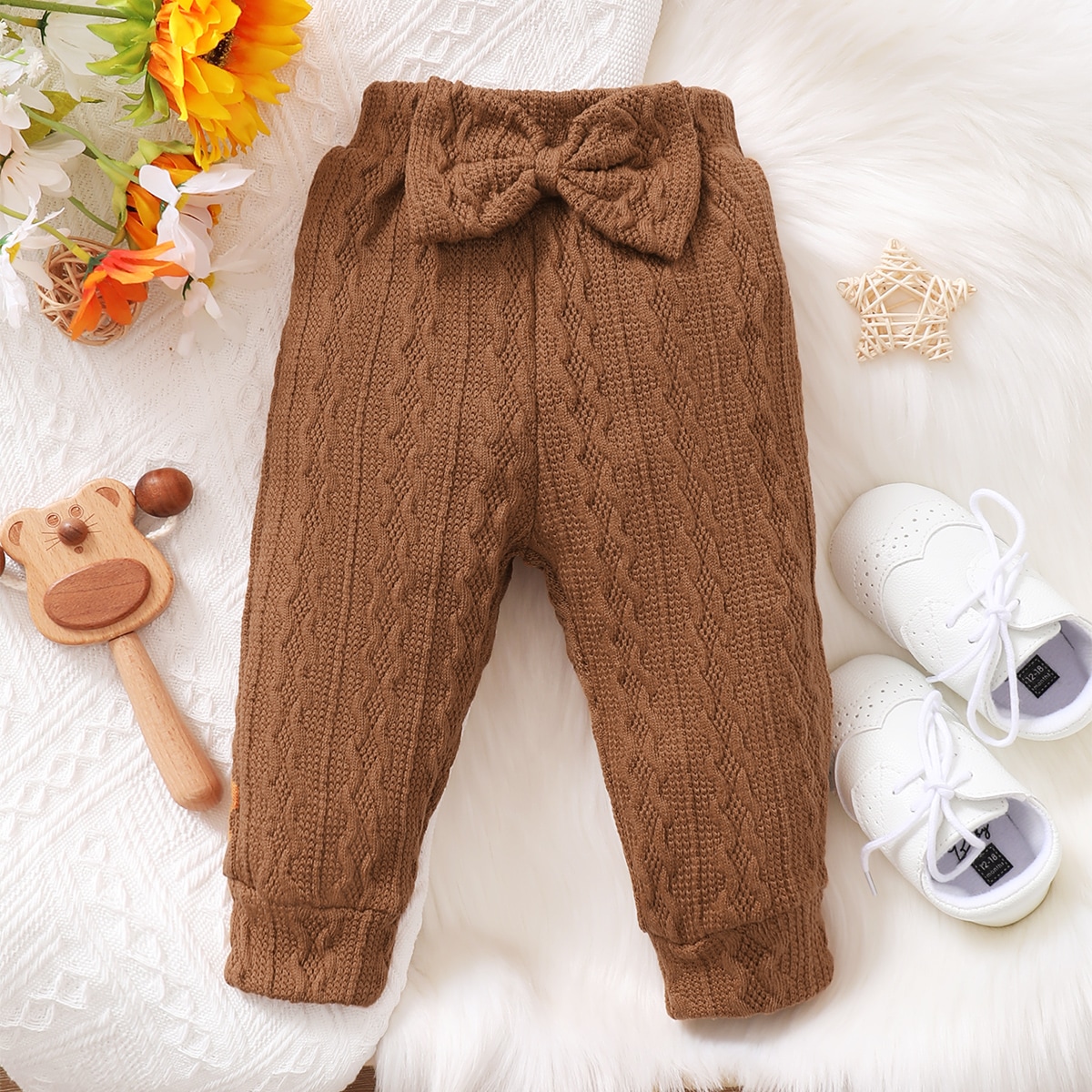 для детей Спортивные брюки с бантом