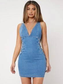 shein denim dresses