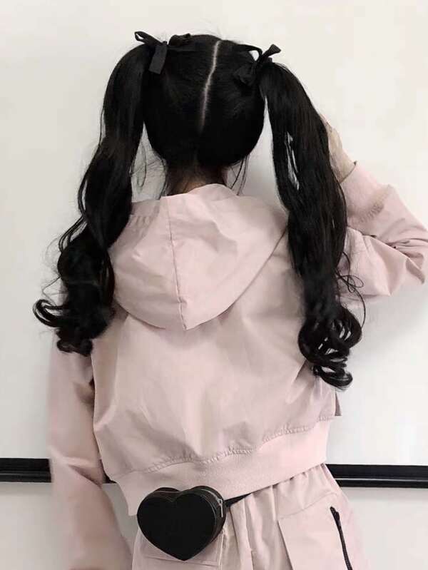 2pcs Long Curly Ponytail Hair Extension