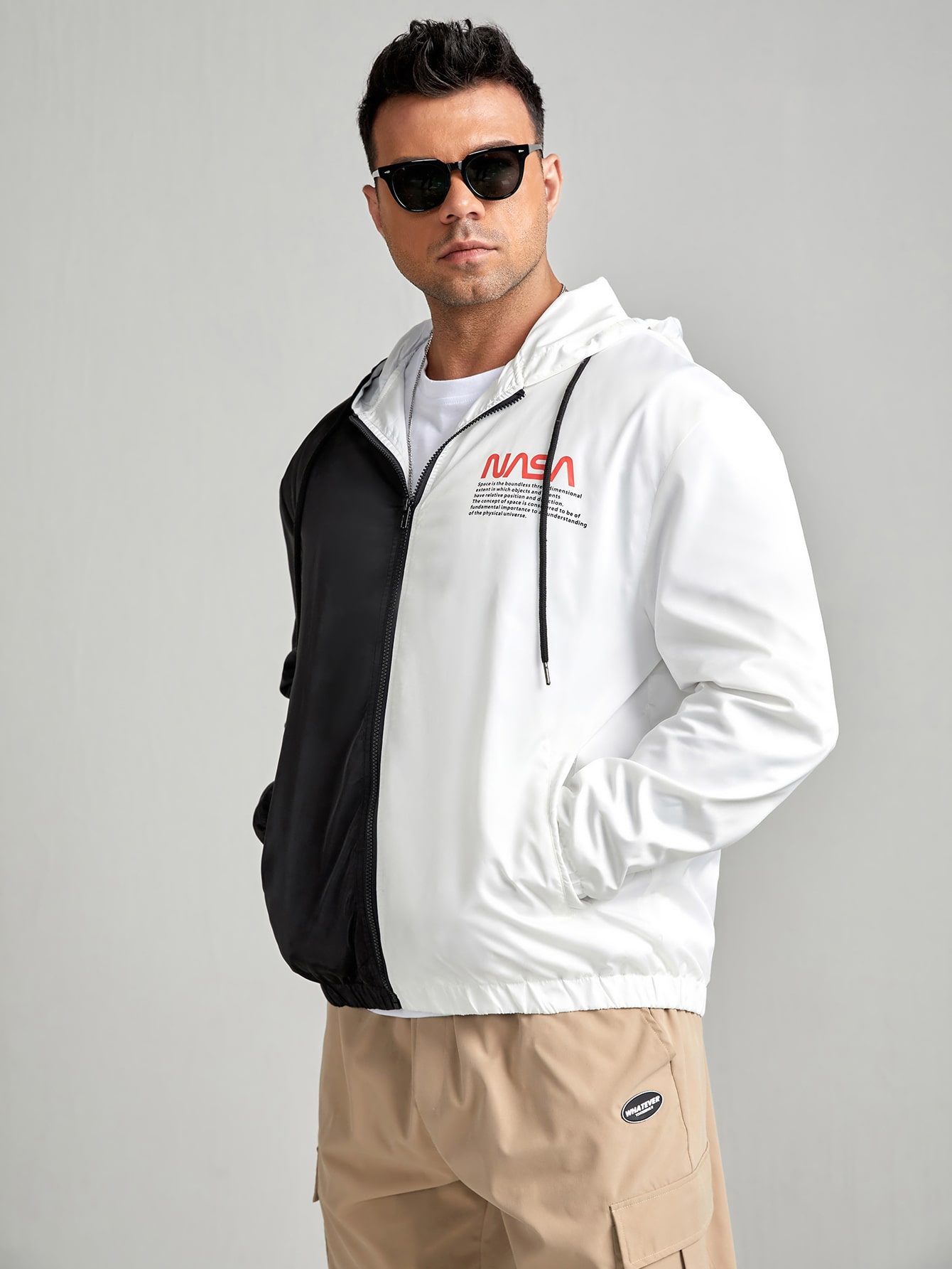 Extended sizes jacket