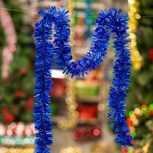 

1pc Party Decorative Garland, Blue