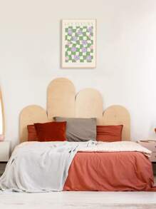 Flower Print Unframed Painting - Multicolor - View 6