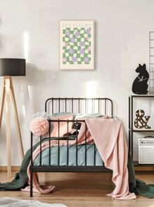 Flower Print Unframed Painting - Multicolor - View 7