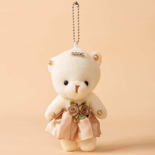 

Cartoon Bear Design Bag Charm, Multicolor