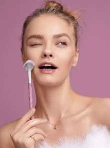 SHEGLAM Holidazzle Diamond Highlighter Brush - Pink - View 4