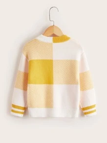 Áo len cho bé gái Khối Màu Giải trí - Nhiều màu - Xem 2