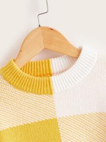 Áo len cho bé gái Khối Màu Giải trí - Nhiều màu - Xem 3